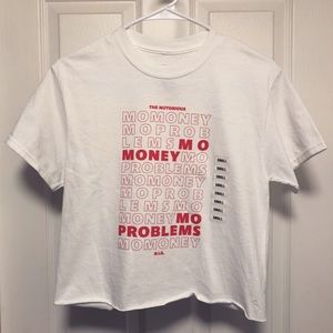 Notorious B.I.G. Plastic Bag Crop Tee